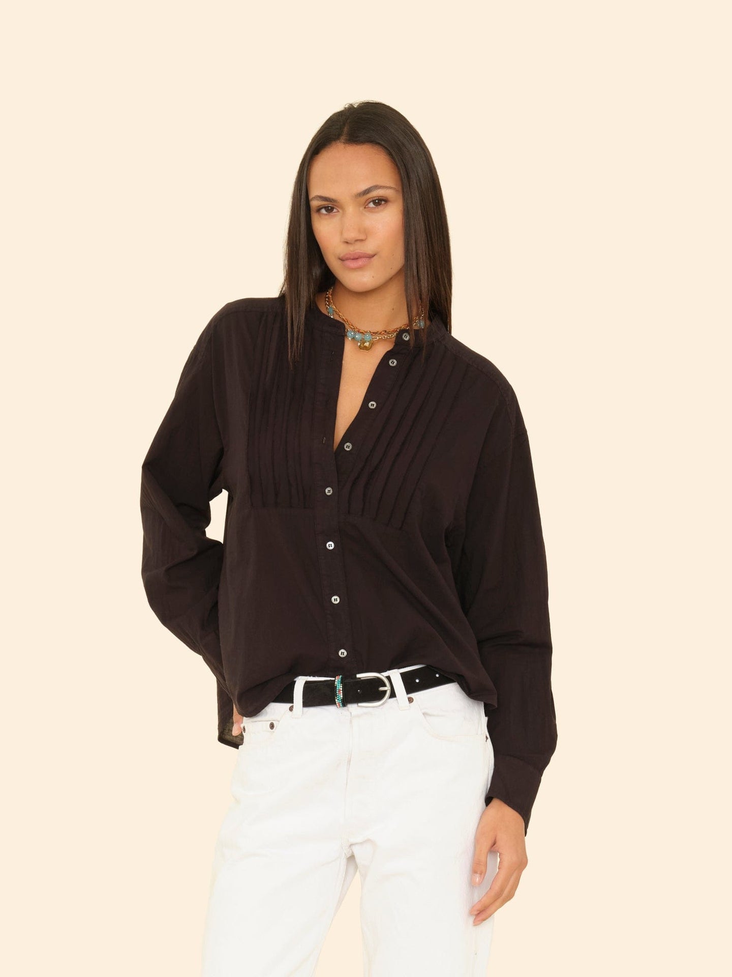 X2508 Shirt Black Miranda Shirt Black Miranda Shirt