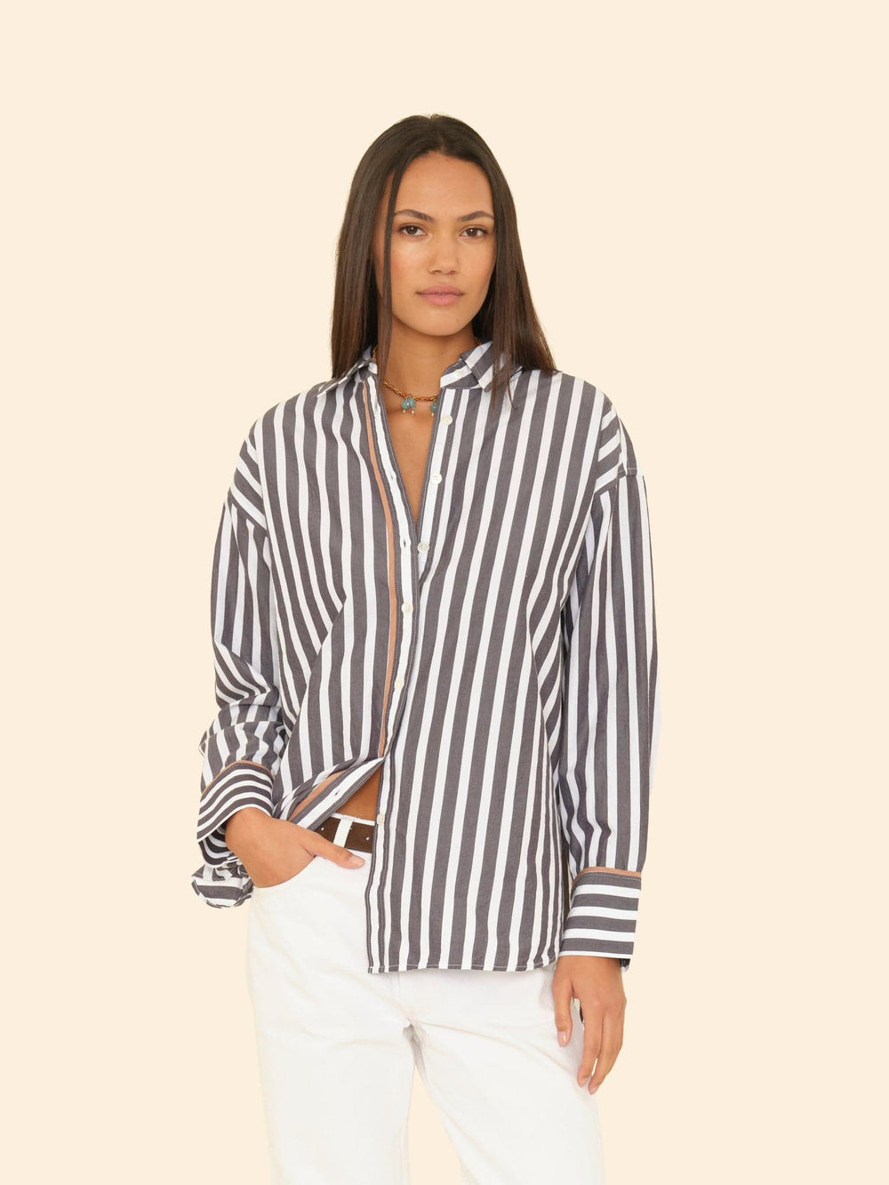 X2508 Shirt Ink Stripe Gillan Shirt Ink Stripe Gillan Shirt