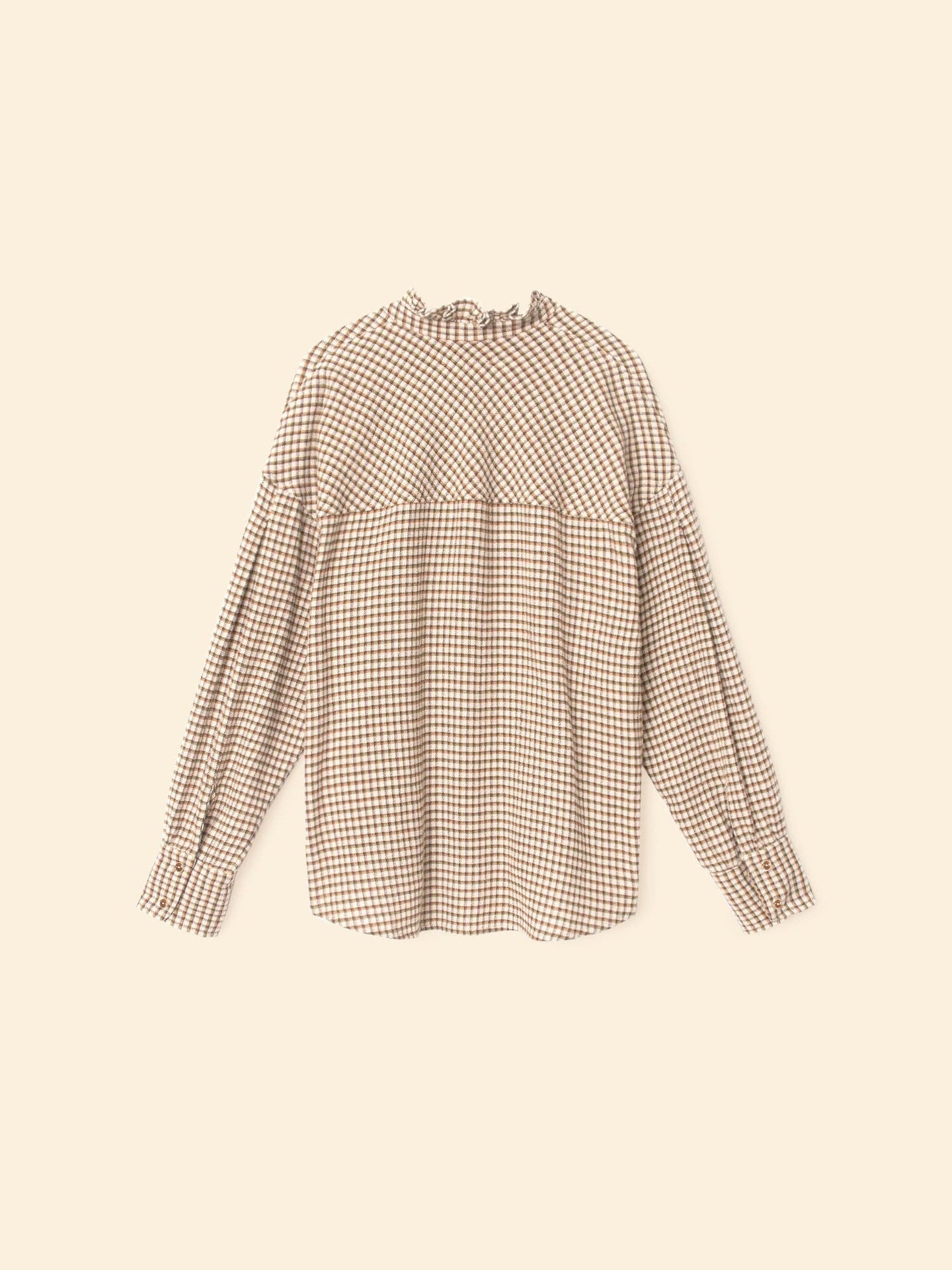 X2508 Shirt Natural Check Jensen Shirt Natural Check Jensen Shirt