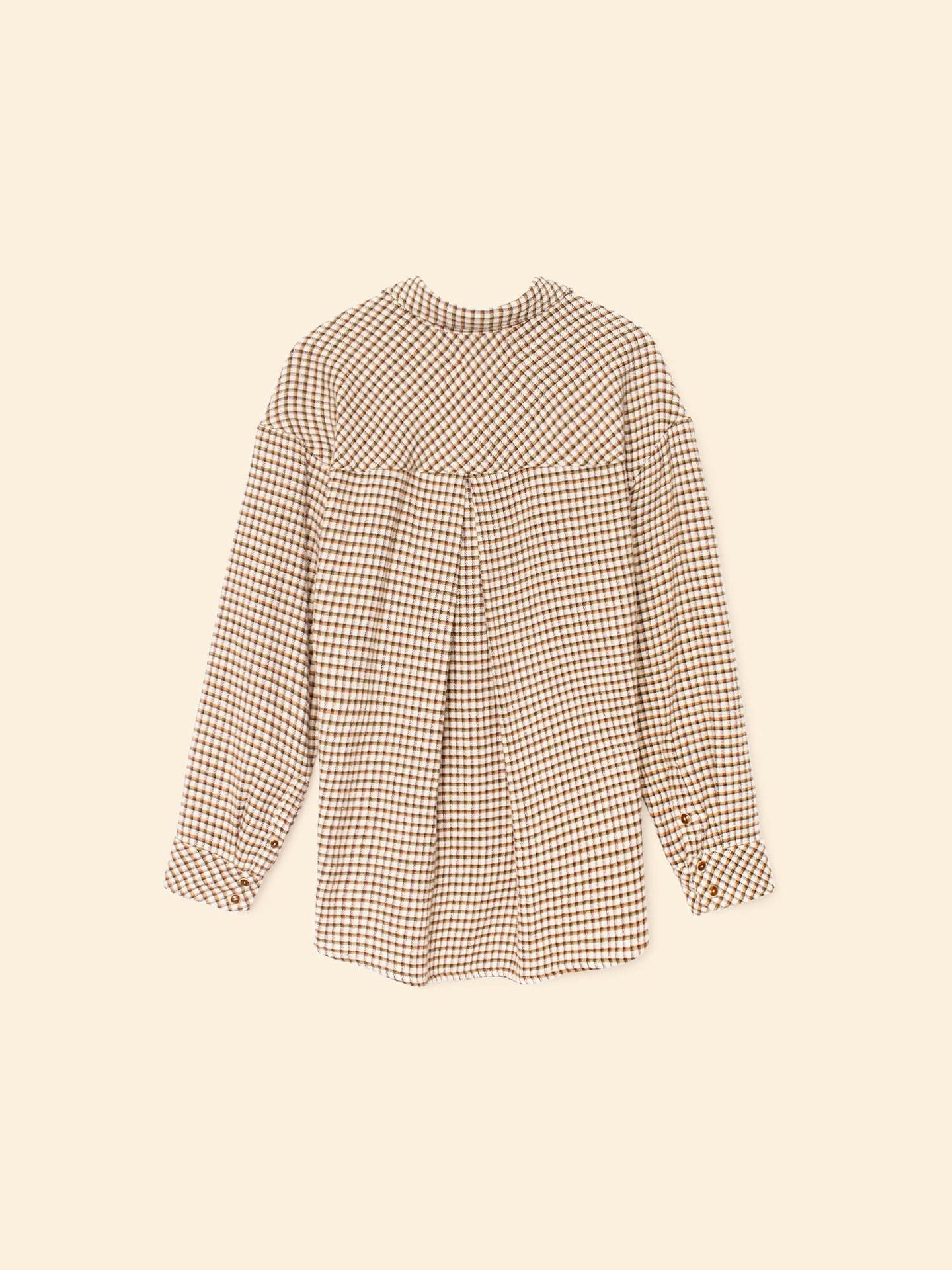 X2508 Shirt Natural Check Jordy Shirt Natural Check Jordy Shirt