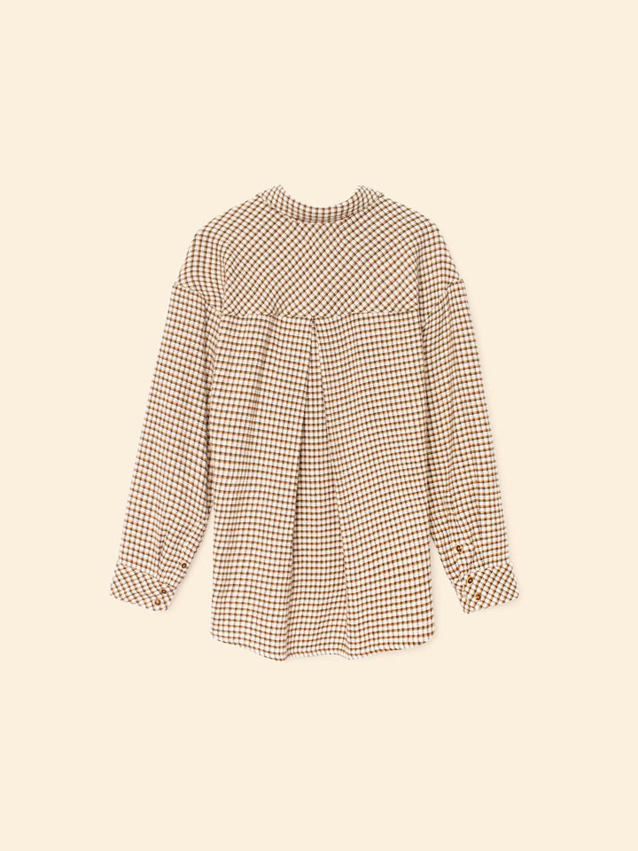 X2508 Shirt Natural Check Jordy Shirt Natural Check Jordy Shirt