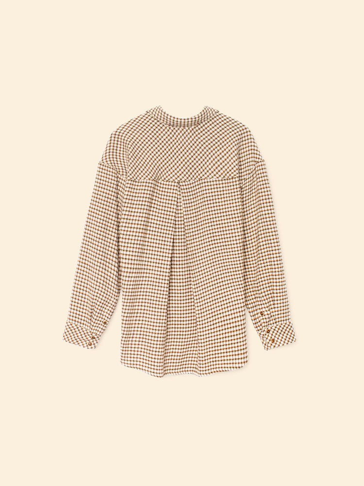 X2508 Shirt Natural Check Jordy Shirt Natural Check Jordy Shirt