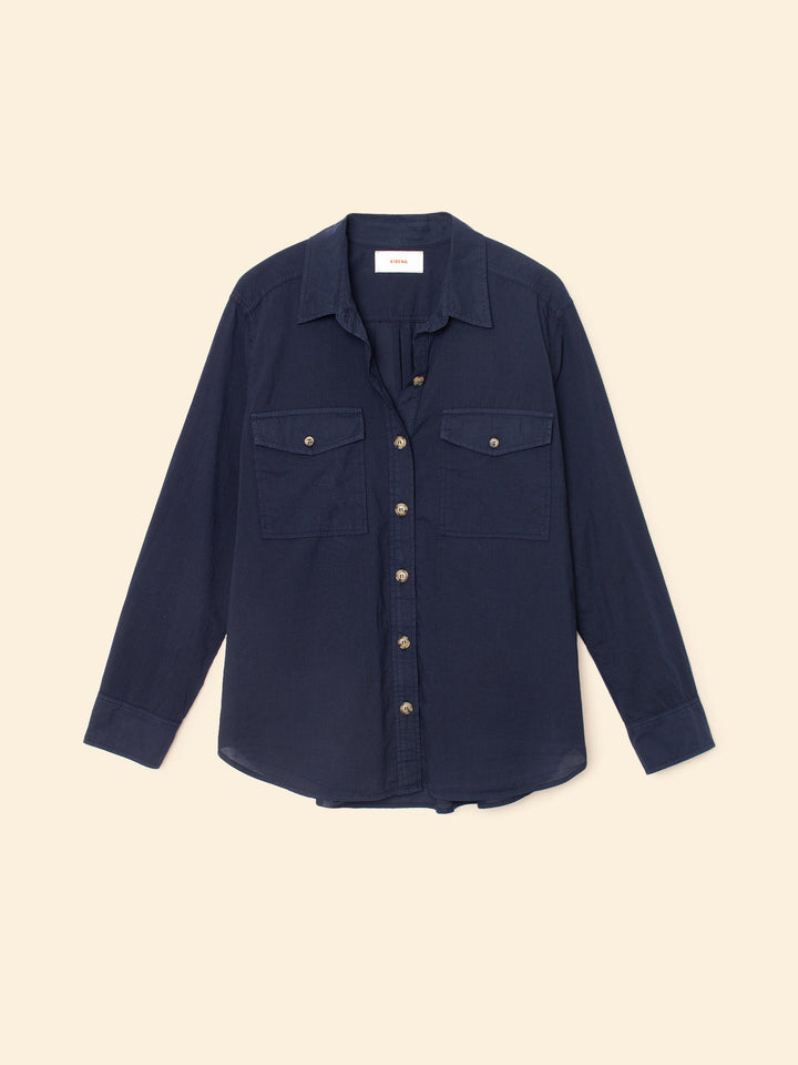 X2508 Shirt Navy Caroline Shirt Navy Caroline Shirt