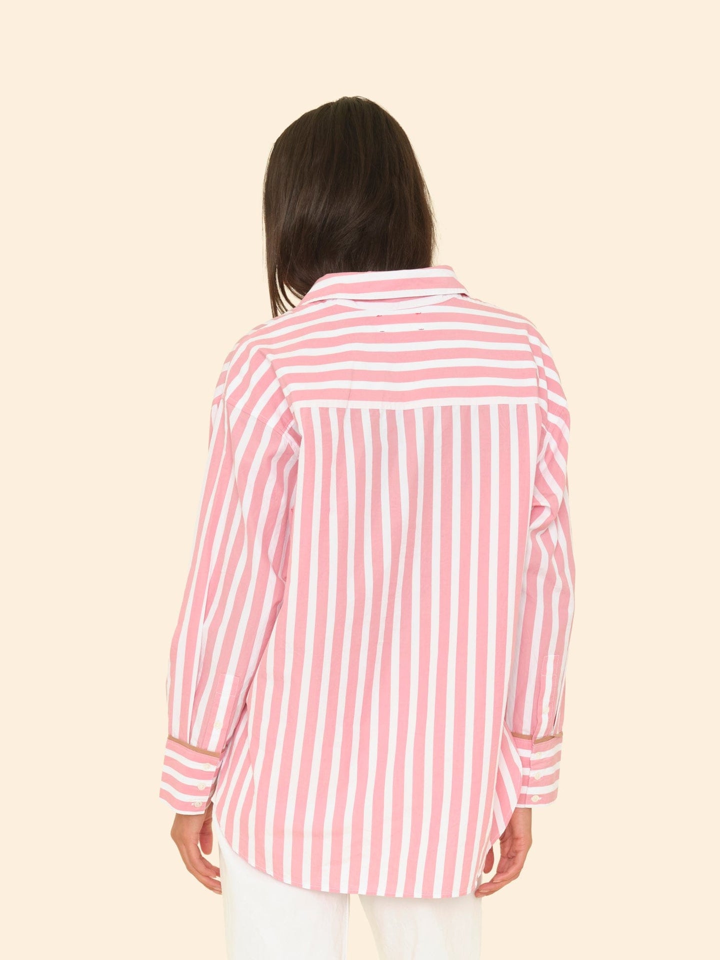 X2508 Shirt Rosebud Stripe Gillan Shirt Rosebud Stripe Gillan Shirt