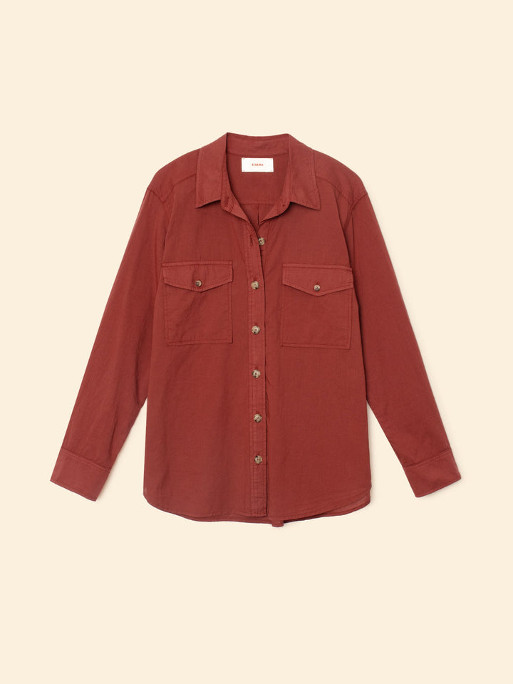X2508 Shirt Russet Brown Caroline Shirt Russet Brown Caroline Shirt