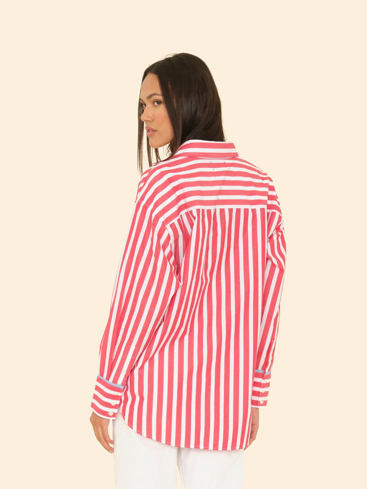 X2508 Shirt Scarlet Stripe Gillan Shirt Scarlet Stripe Gillan Shirt