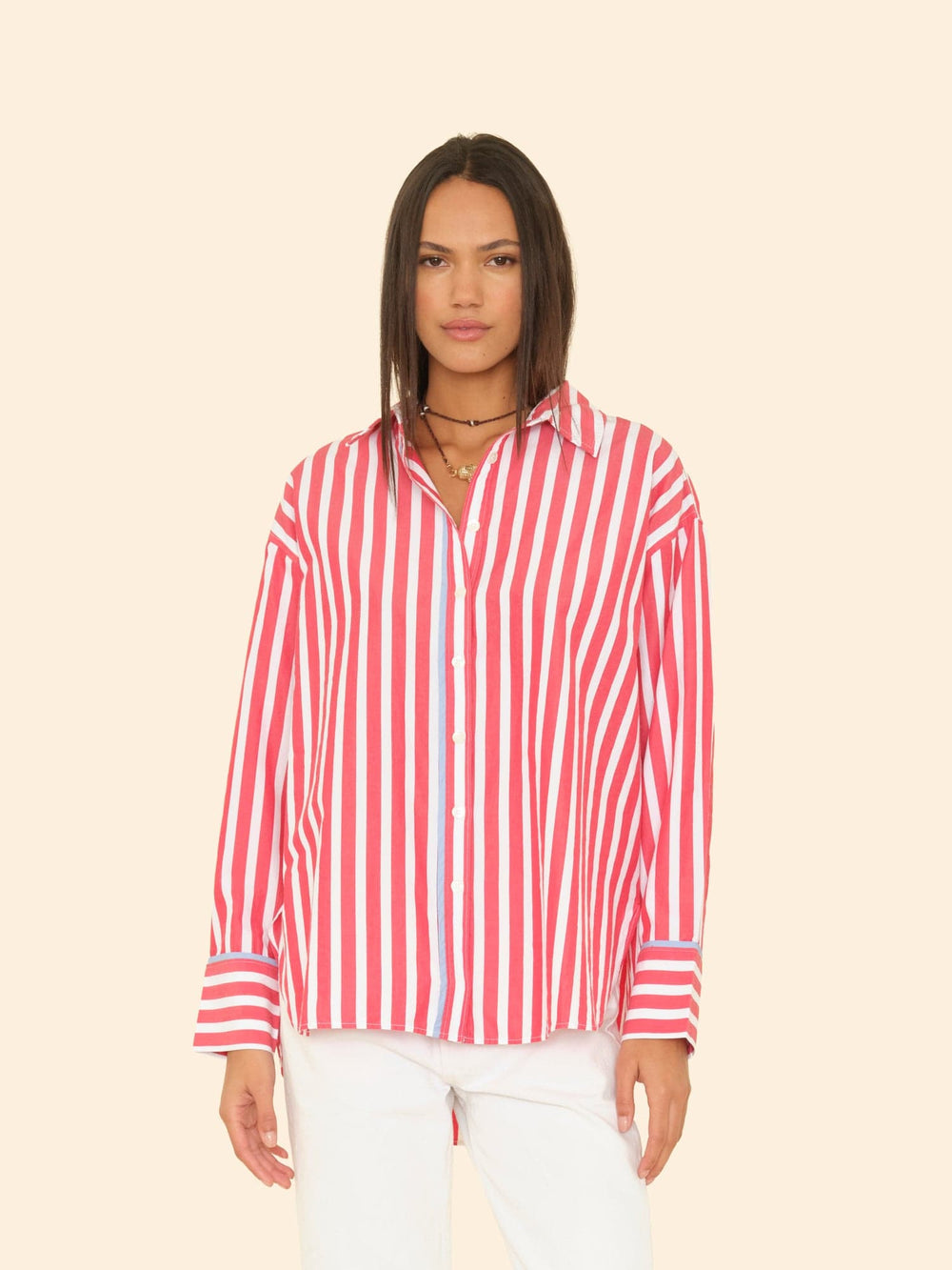 X2508 Shirt Scarlet Stripe Gillan Shirt Scarlet Stripe Gillan Shirt