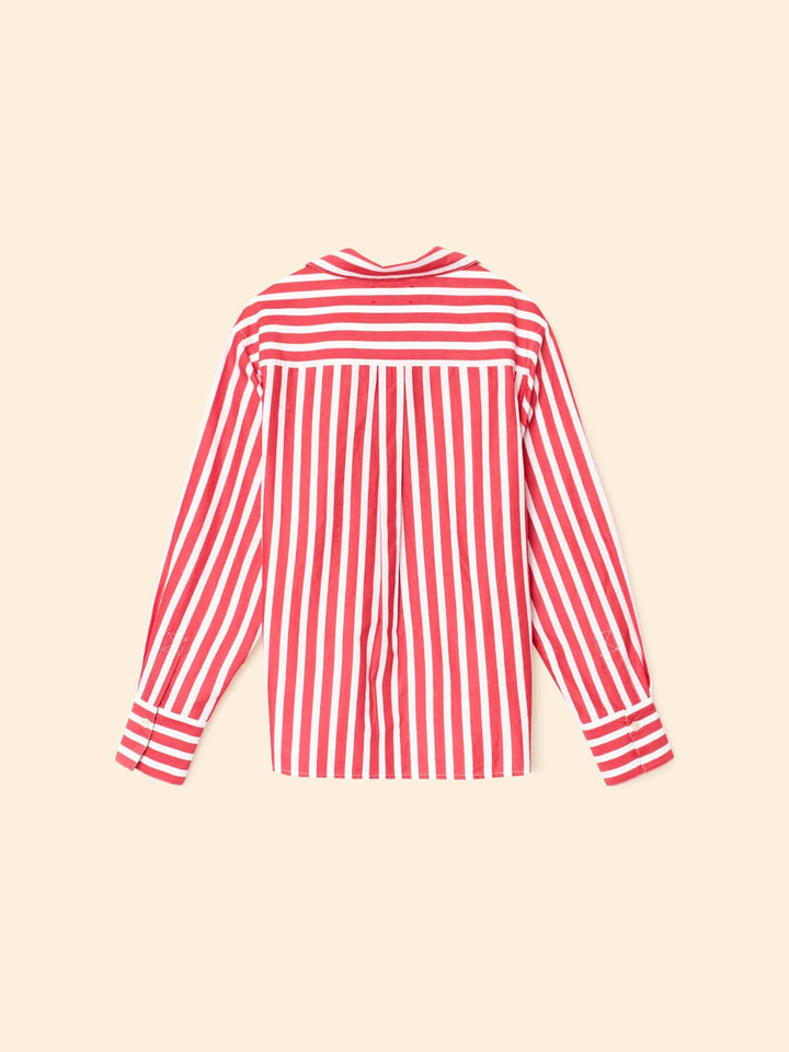 X2508 Shirt Scarlet Stripe Monroe Shirt Scarlet Stripe Monroe Shirt