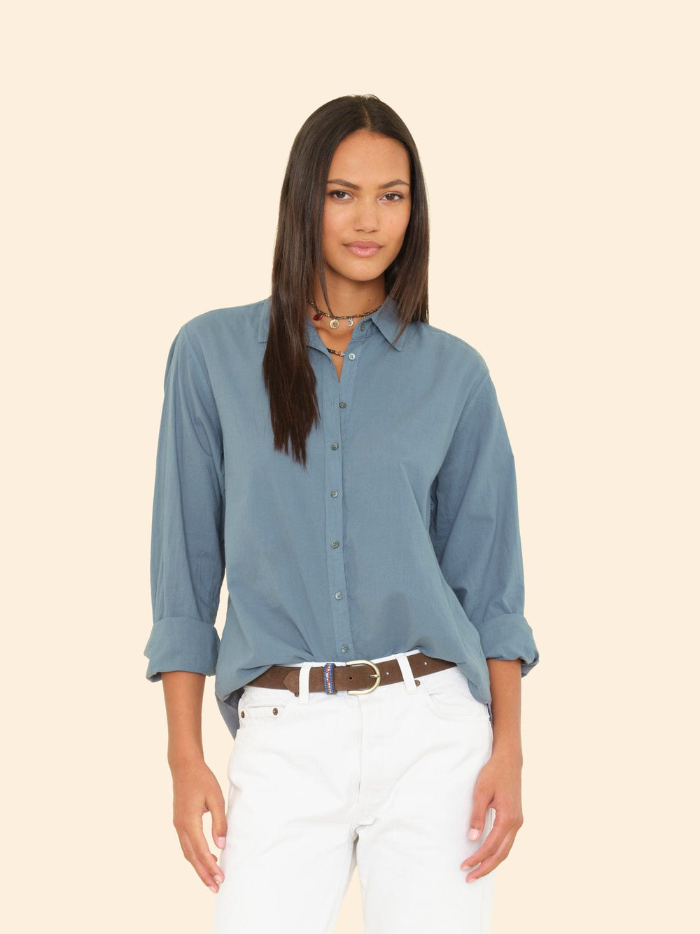 X2508 Shirt Steely Blue Beau Shirt Steely Blue Beau Shirt