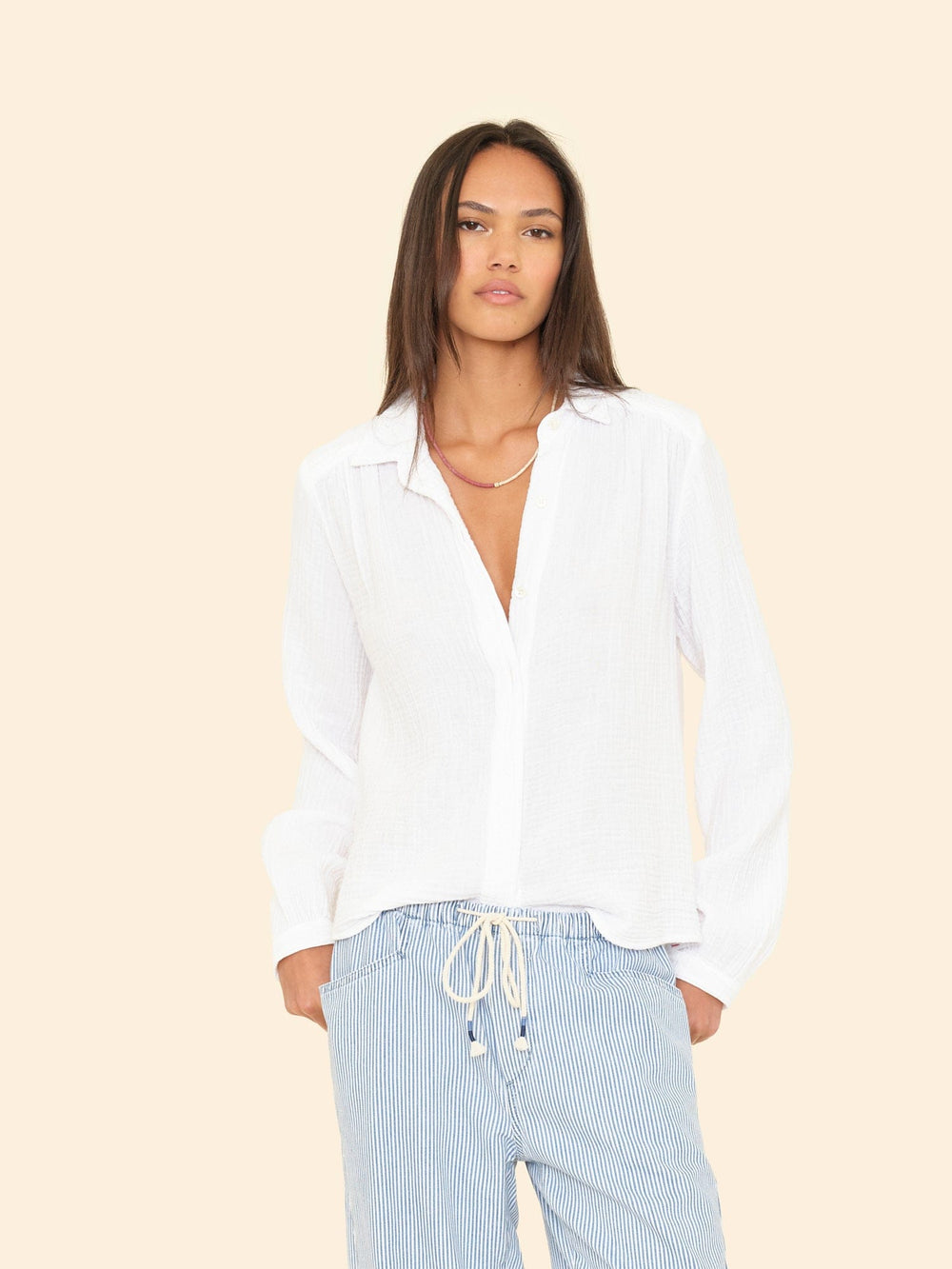 X2508 Shirt White Julianne Shirt White Julianne Shirt