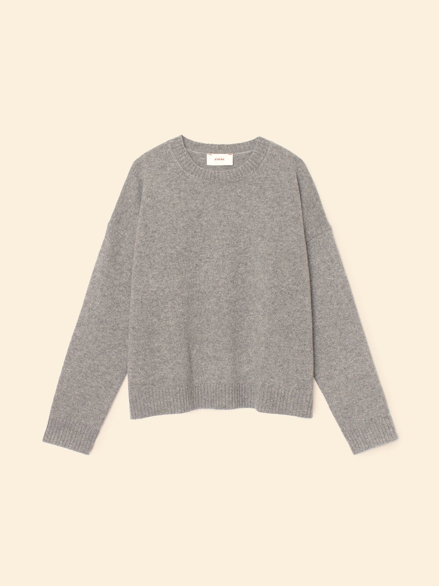 X2508 Sweater Flannel Grey Heather Lela Sweater Flannel Grey Heather Lela Sweater