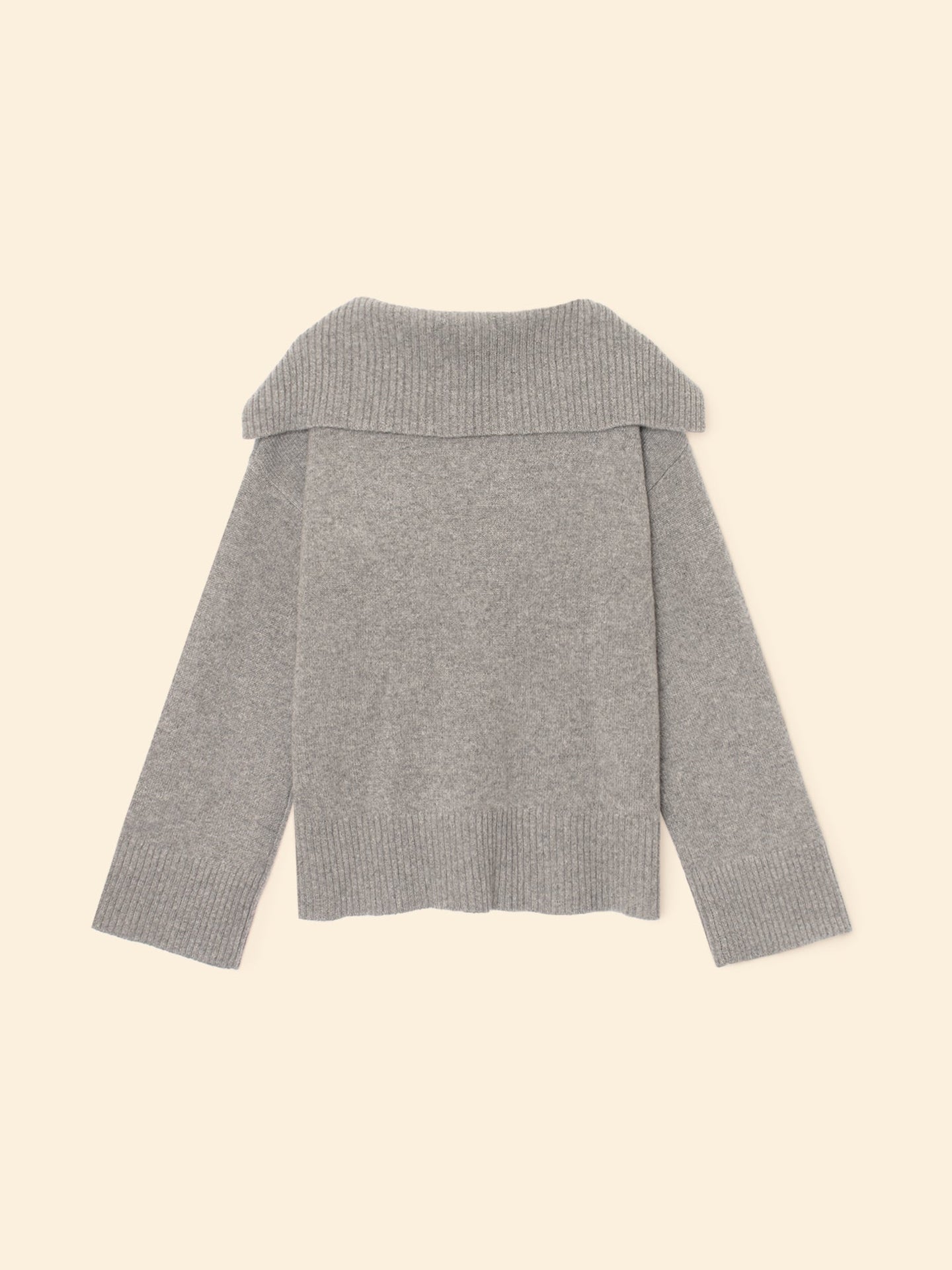 X2508 Sweater Flannel Grey Heather Mattia Sweater Flannel Grey Heather Mattia Sweater