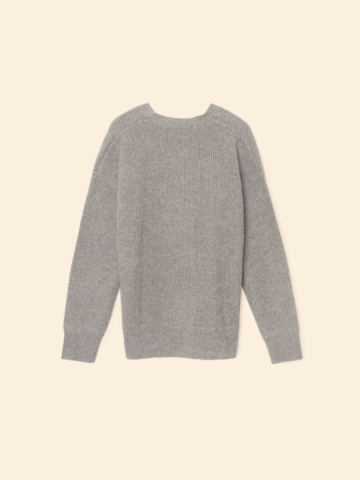X2508 Sweater Flannel Grey Heather Ramona Cardigan Flannel Grey Heather Ramona Cardigan