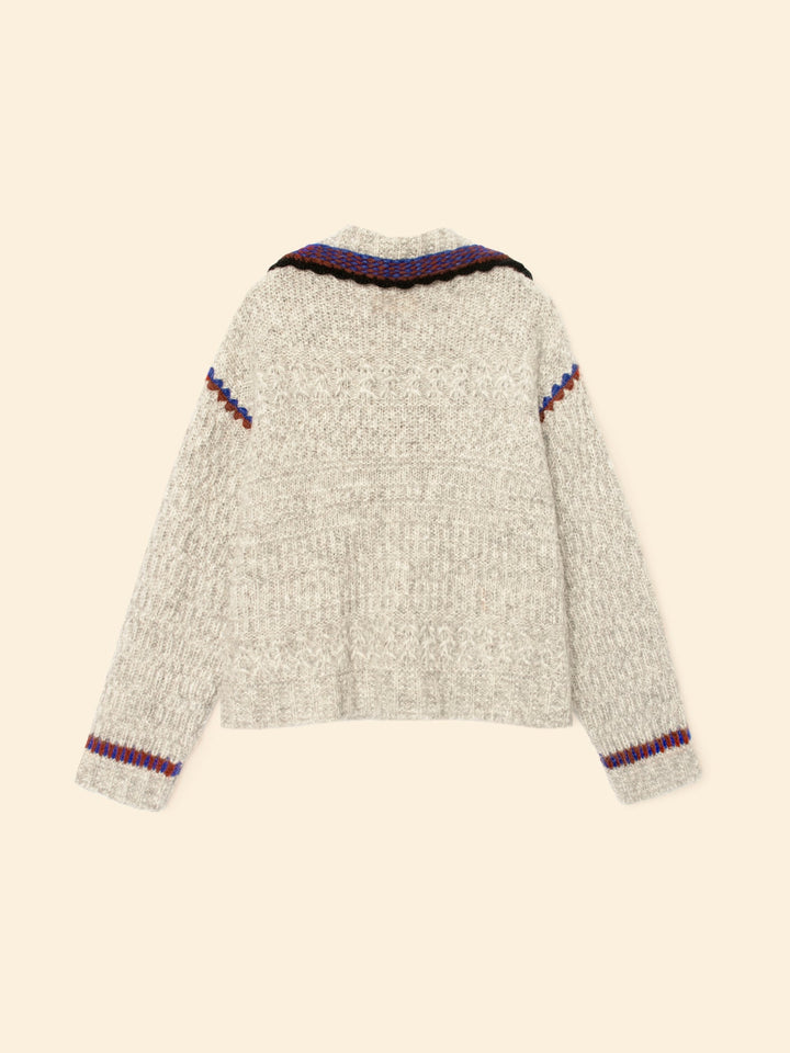 X2508 Sweater Gris Beatrice Sweater Gris Beatrice Sweater