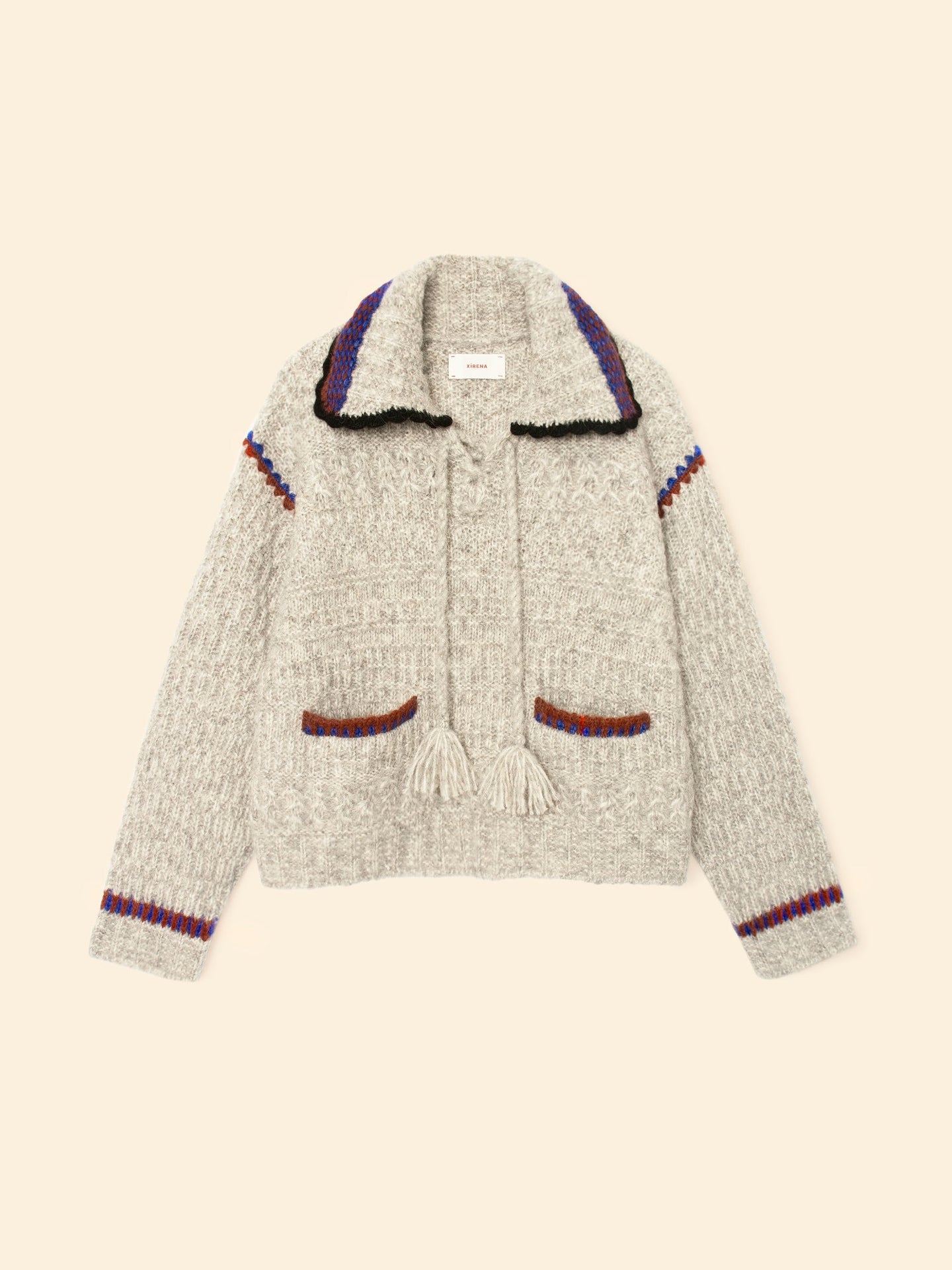 X2508 Sweater Gris Beatrice Sweater Gris Beatrice Sweater