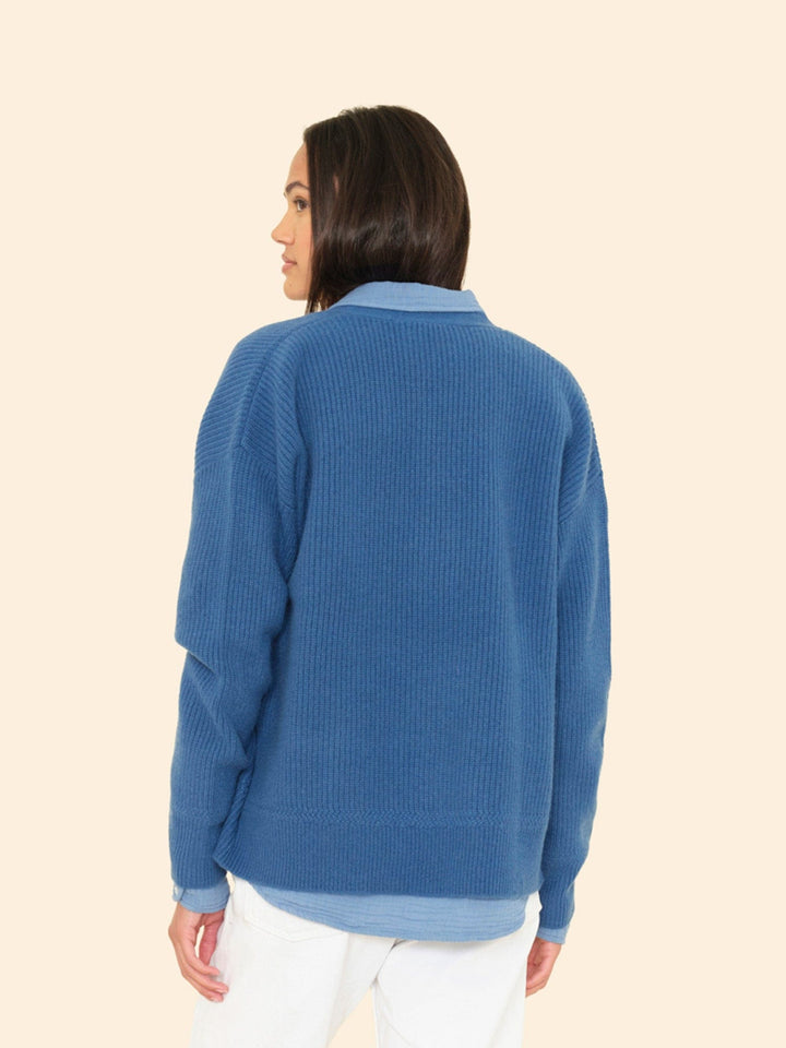 X2508 Sweater Lagoon Blue Ramona Cardigan Lagoon Blue Ramona Cardigan