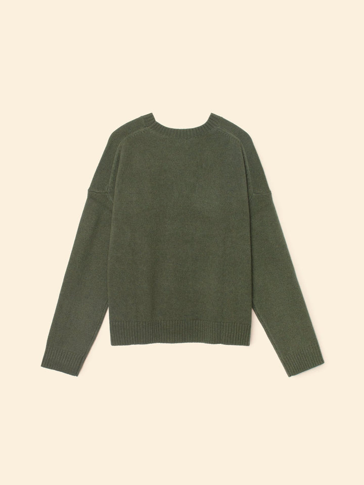 X2508 Sweater Myrtle Green Lela Sweater Myrtle Green Lela Sweater