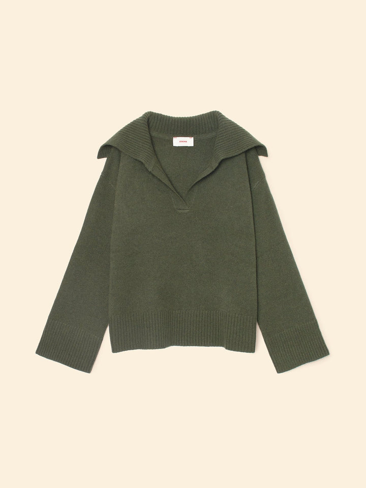 X2508 Sweater Myrtle Green Mattia Sweater Myrtle Green Mattia Sweater