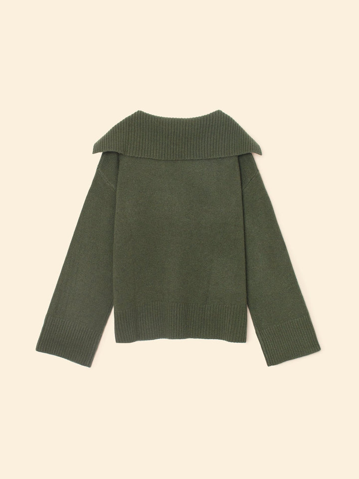 X2508 Sweater Myrtle Green Mattia Sweater Myrtle Green Mattia Sweater