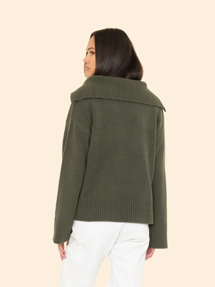 X2508 Sweater Myrtle Green Mattia Sweater Myrtle Green Mattia Sweater