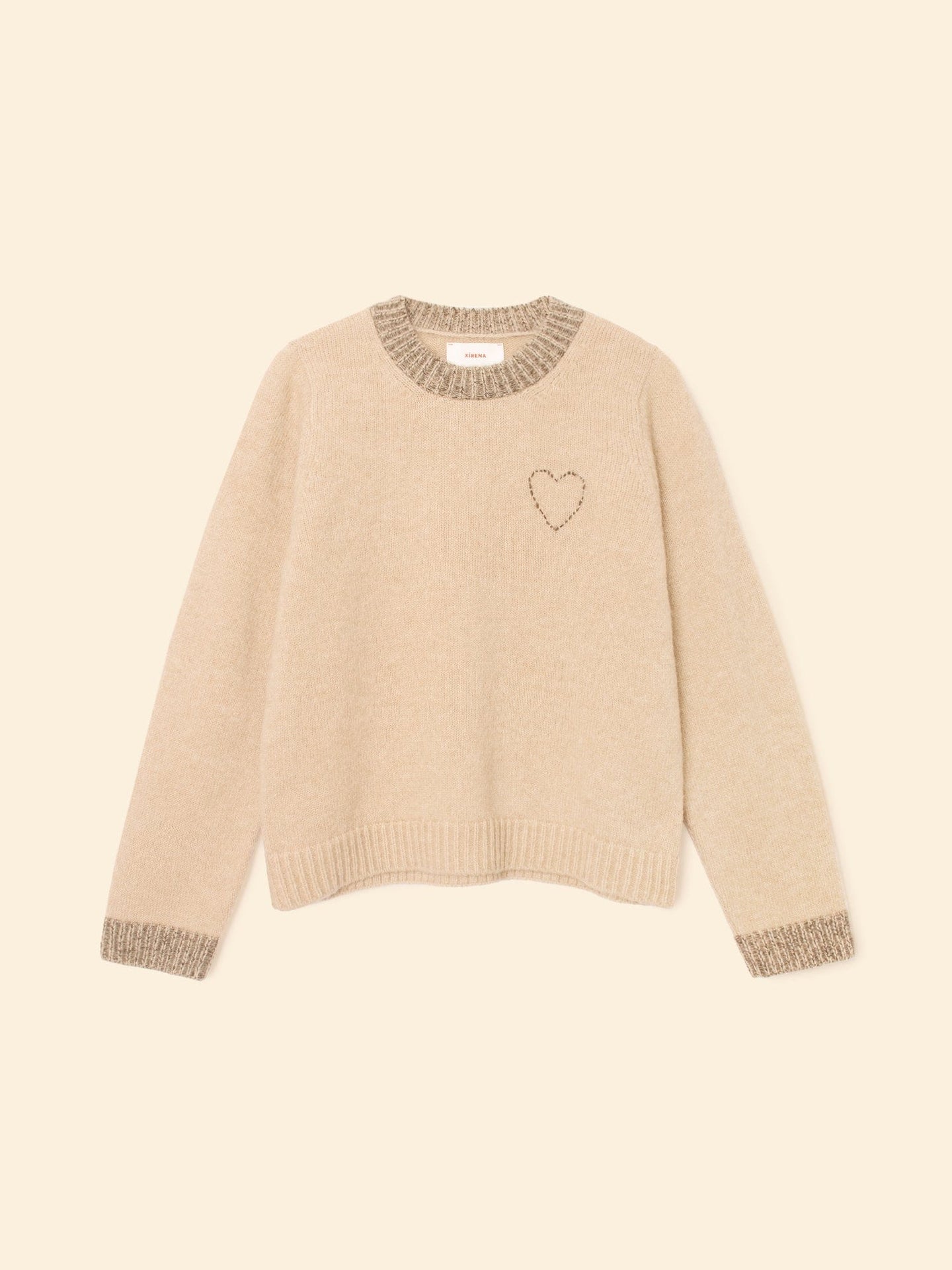 X2508 Sweater Vanille Valentin Sweater Vanille Valentin Sweater