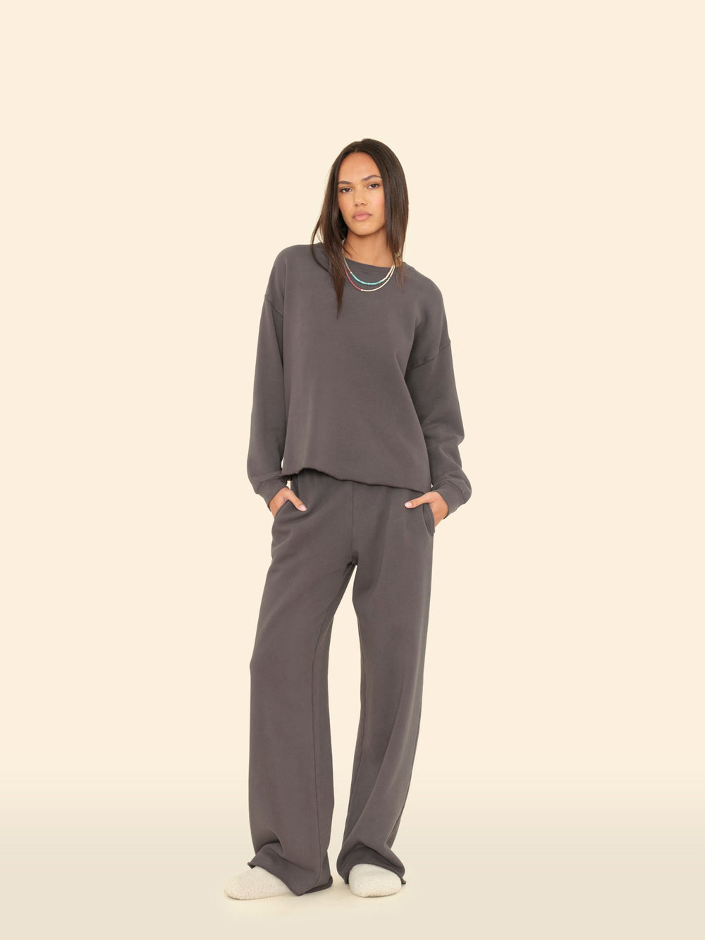 X2508 Sweatpant Slate Grey Emmette Sweatpant Slate Grey Emmette Sweatpant