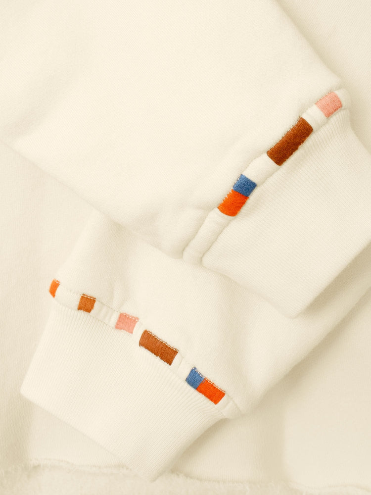X2508 Sweatshirt Cloud Embroidered Honor Sweatshirt Cloud Embroidered Honor Sweatshirt