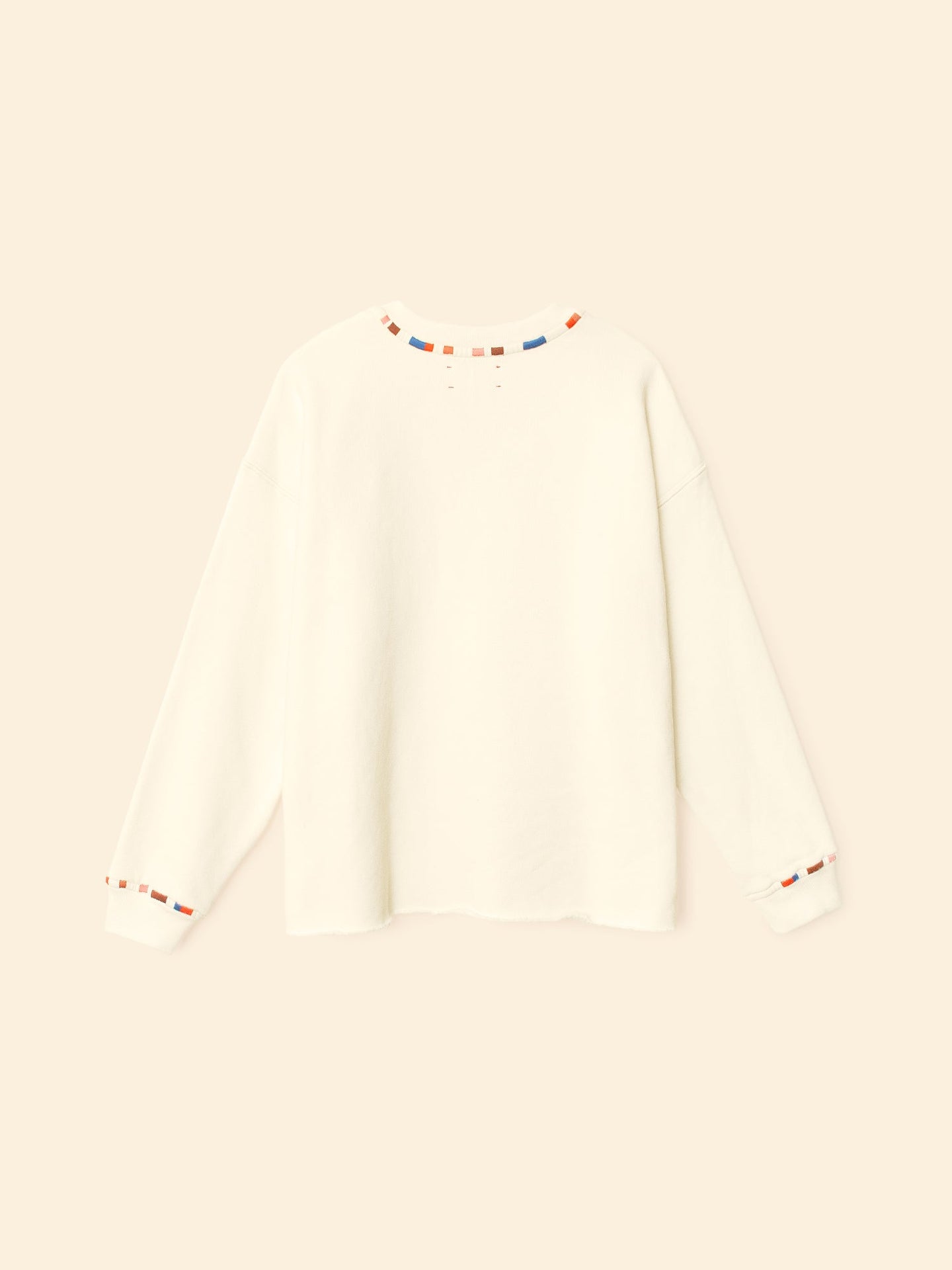 X2508 Sweatshirt Cloud Embroidered Honor Sweatshirt Cloud Embroidered Honor Sweatshirt