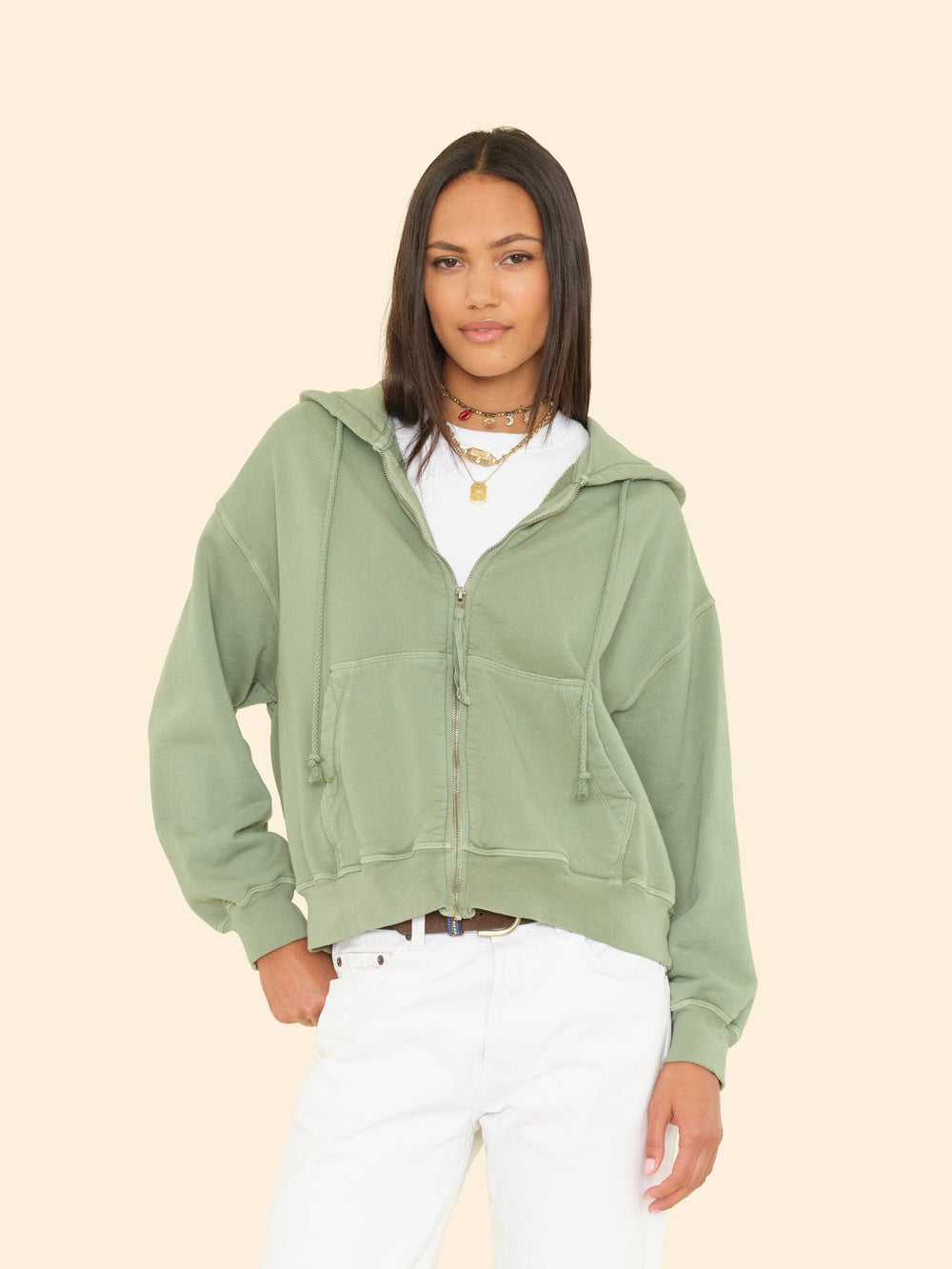 X2508 Sweatshirt Olive Leaf Smith Sweatshirt Olive Leaf Smith Sweatshirt