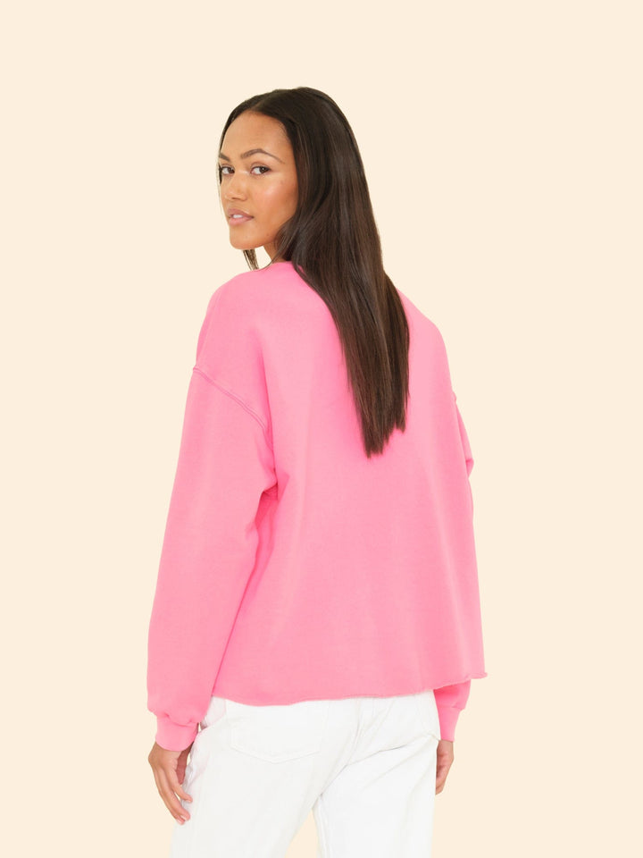 X2508 Sweatshirt Pink Bloom Honor Sweatshirt Pink Bloom Honor Sweatshirt