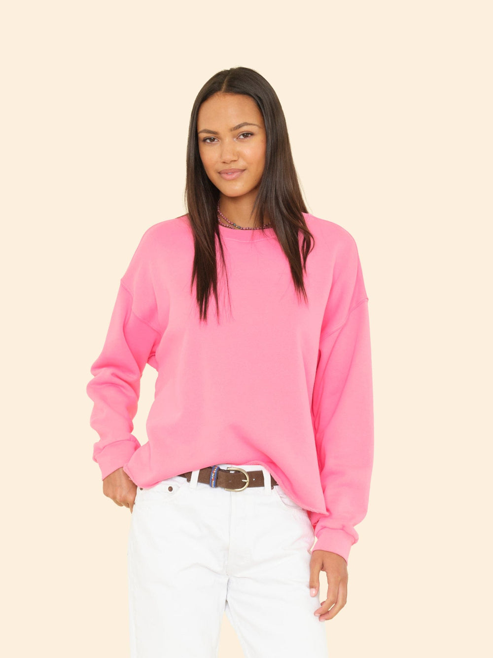 X2508 Sweatshirt Pink Bloom Honor Sweatshirt Pink Bloom Honor Sweatshirt