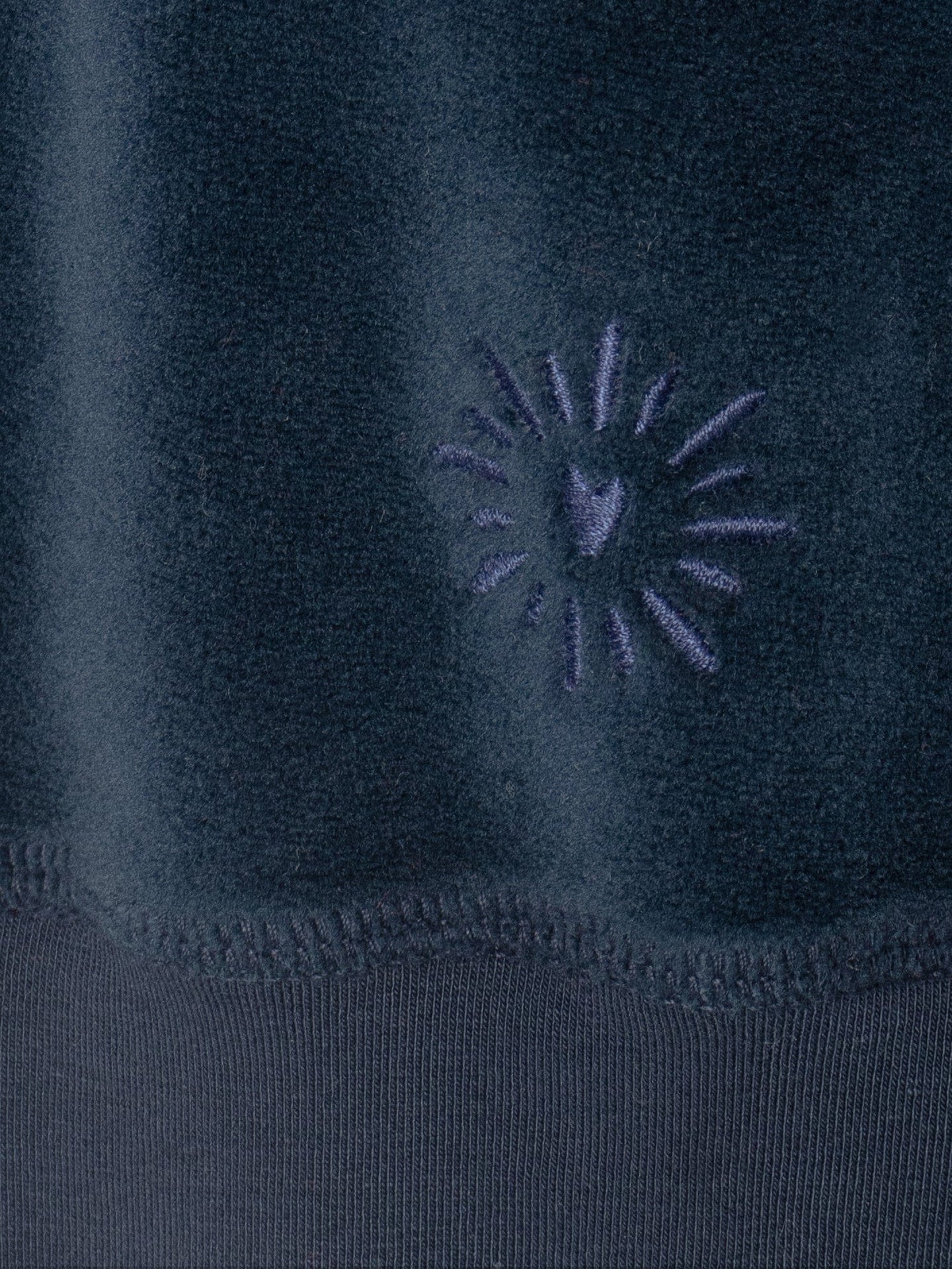 X2508 Sweatshirt Sapphire Pierre Velour Sweatshirt Sapphire Pierre Velour Sweatshirt