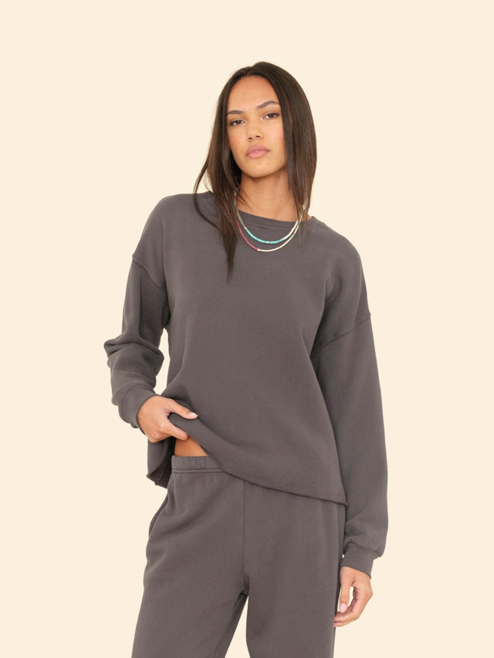 X2508 Sweatshirt Slate Grey Honor Sweatshirt Slate Grey Honor Sweatshirt