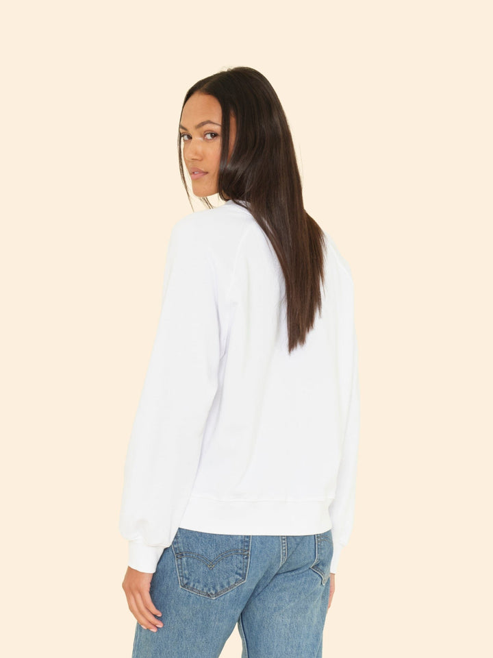 X2508 Sweatshirt White Brit Sweatshirt White Brit Sweatshirt