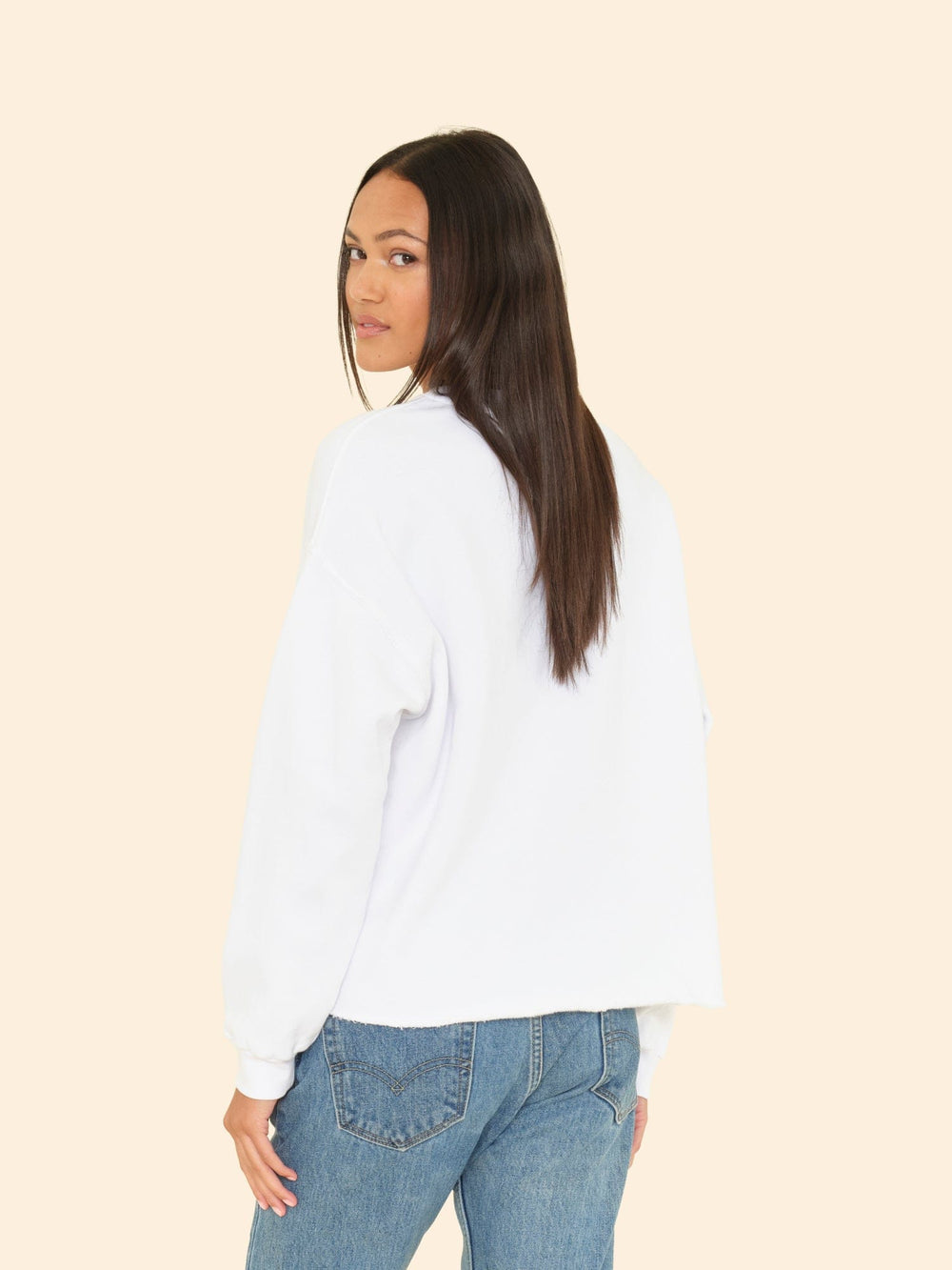 X2508 Sweatshirt White Honor Sweatshirt White Honor Sweatshirt
