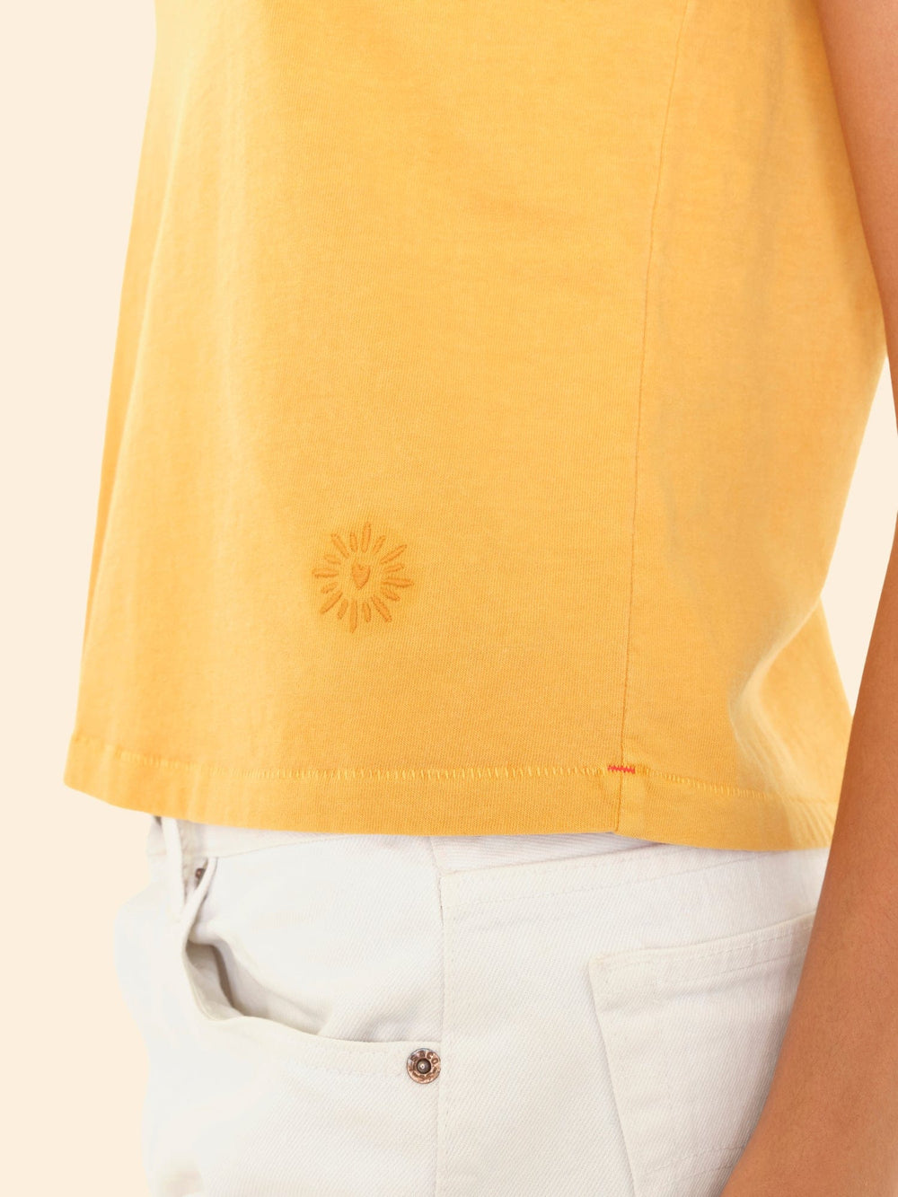 X2508 Tee Sunflower Yellow Frankie Tee Sunflower Yellow Frankie Tee