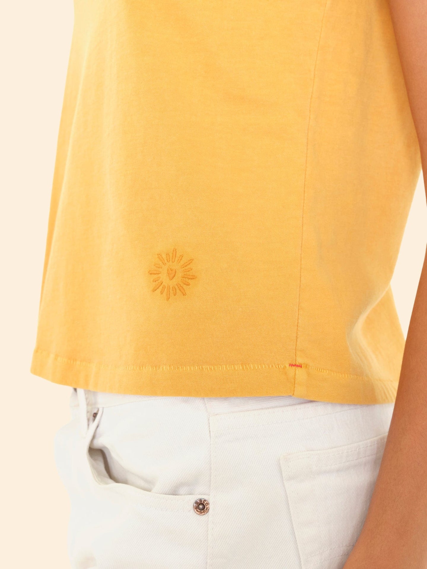 X2508 Tee Sunflower Yellow Frankie Tee Sunflower Yellow Frankie Tee