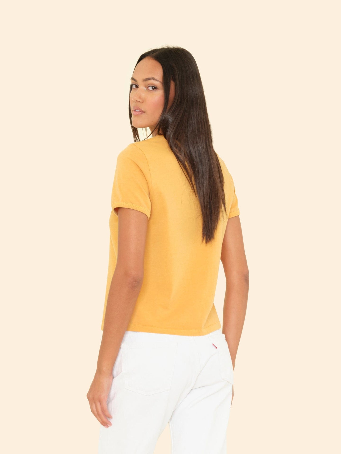 X2508 Tee Sunflower Yellow Frankie Tee Sunflower Yellow Frankie Tee