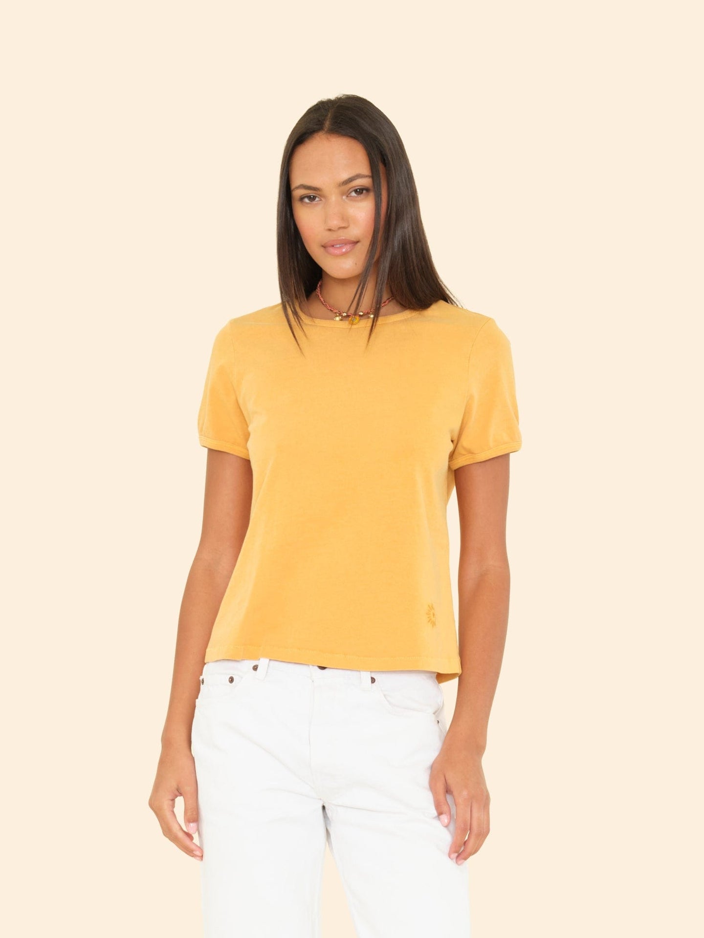 X2508 Tee Sunflower Yellow Frankie Tee Sunflower Yellow Frankie Tee