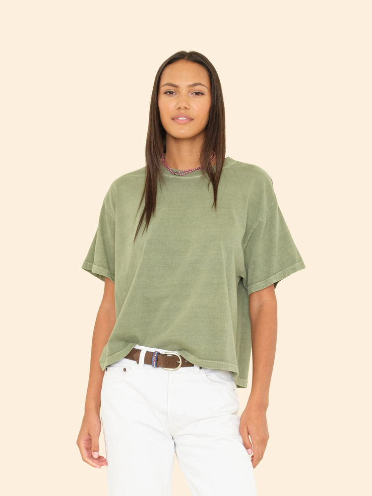 X2508 Tee Vintage Olive Leaf Palmer Tee Vintage Olive Leaf Palmer Tee