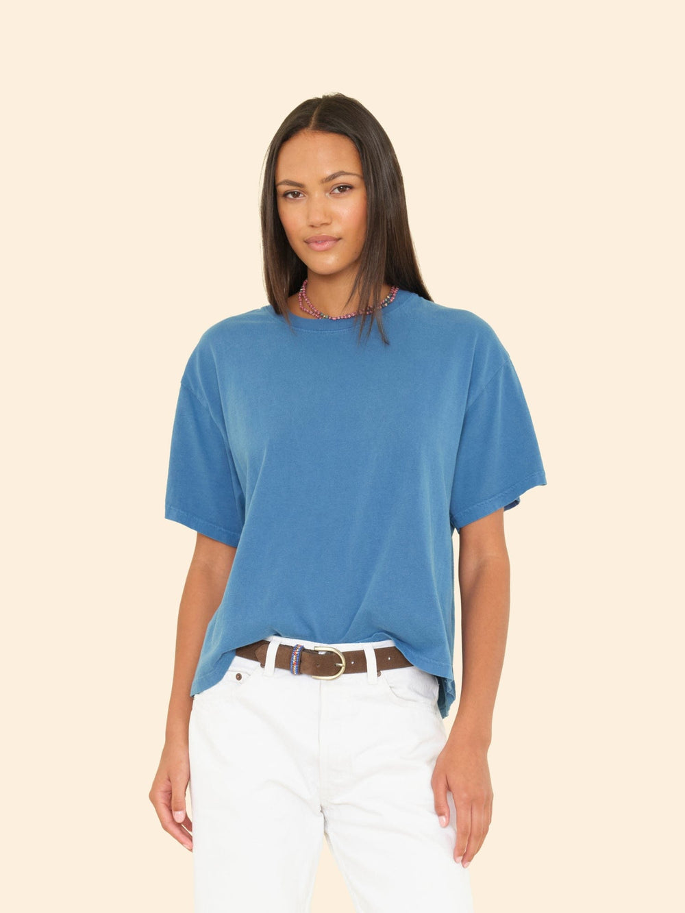 X2508 Tee Vintage Storm Blue Palmer Tee Vintage Storm Blue Palmer Tee