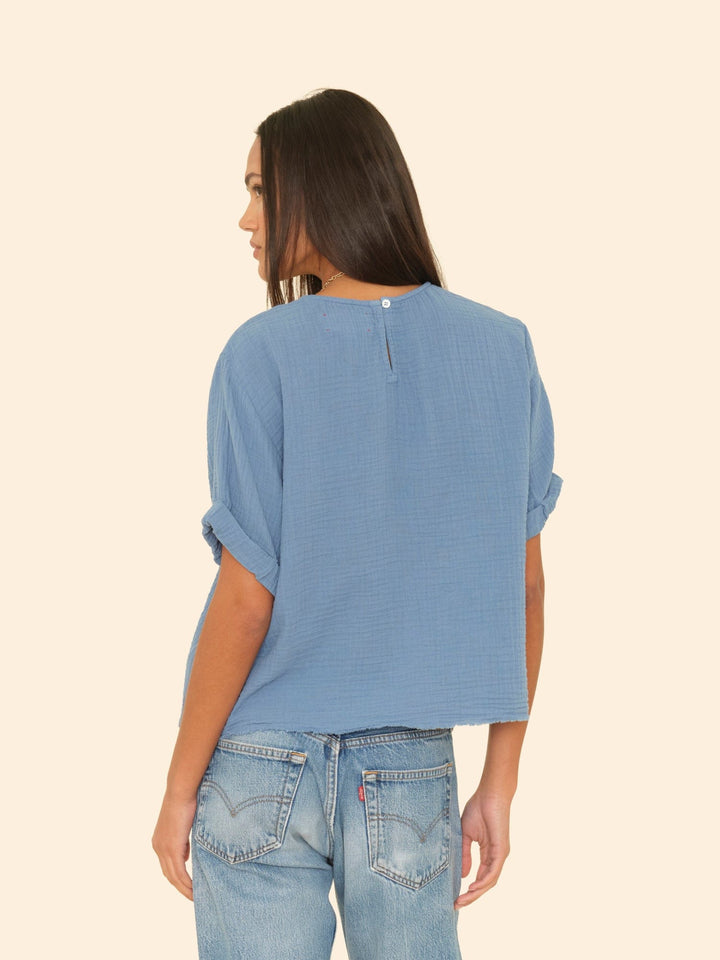 X2508 Top Harbor Blue Carson Top Harbor Blue Carson Top