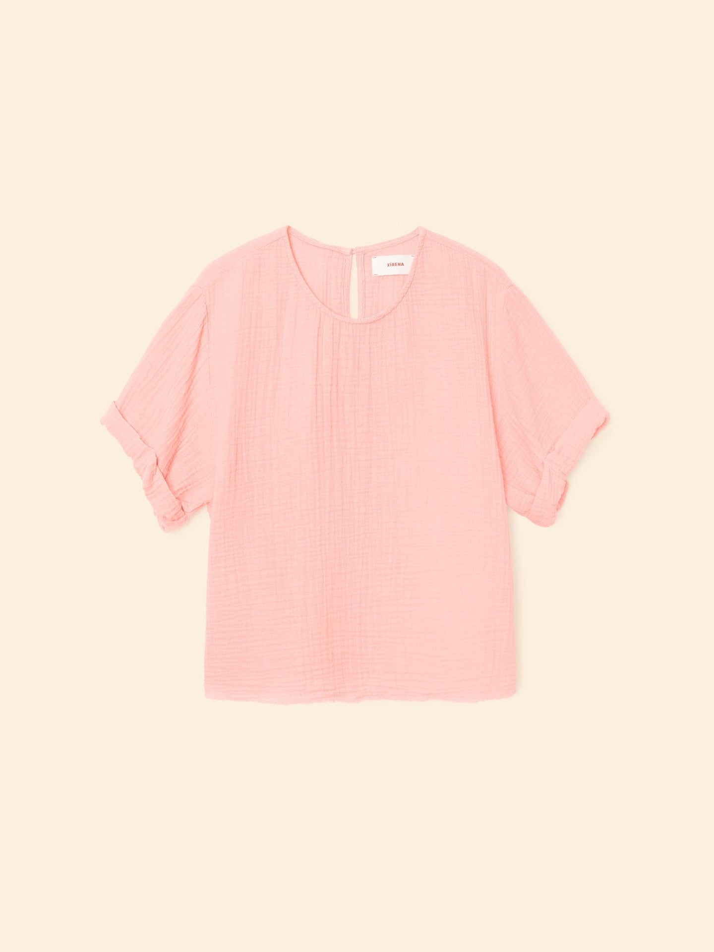 X2508 Top Pink Rose Carson Top Pink Rose Carson Top