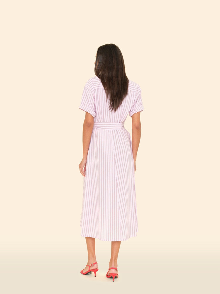 X2509 Dress Blush Cherry Stripe Liora Dress Blush Cherry Stripe Liora Dress
