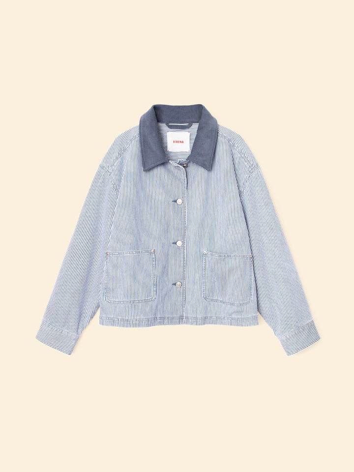 X2509 Jacket Blue Railroad Baldwin Denim Jacket Blue Railroad Baldwin Denim Jacket