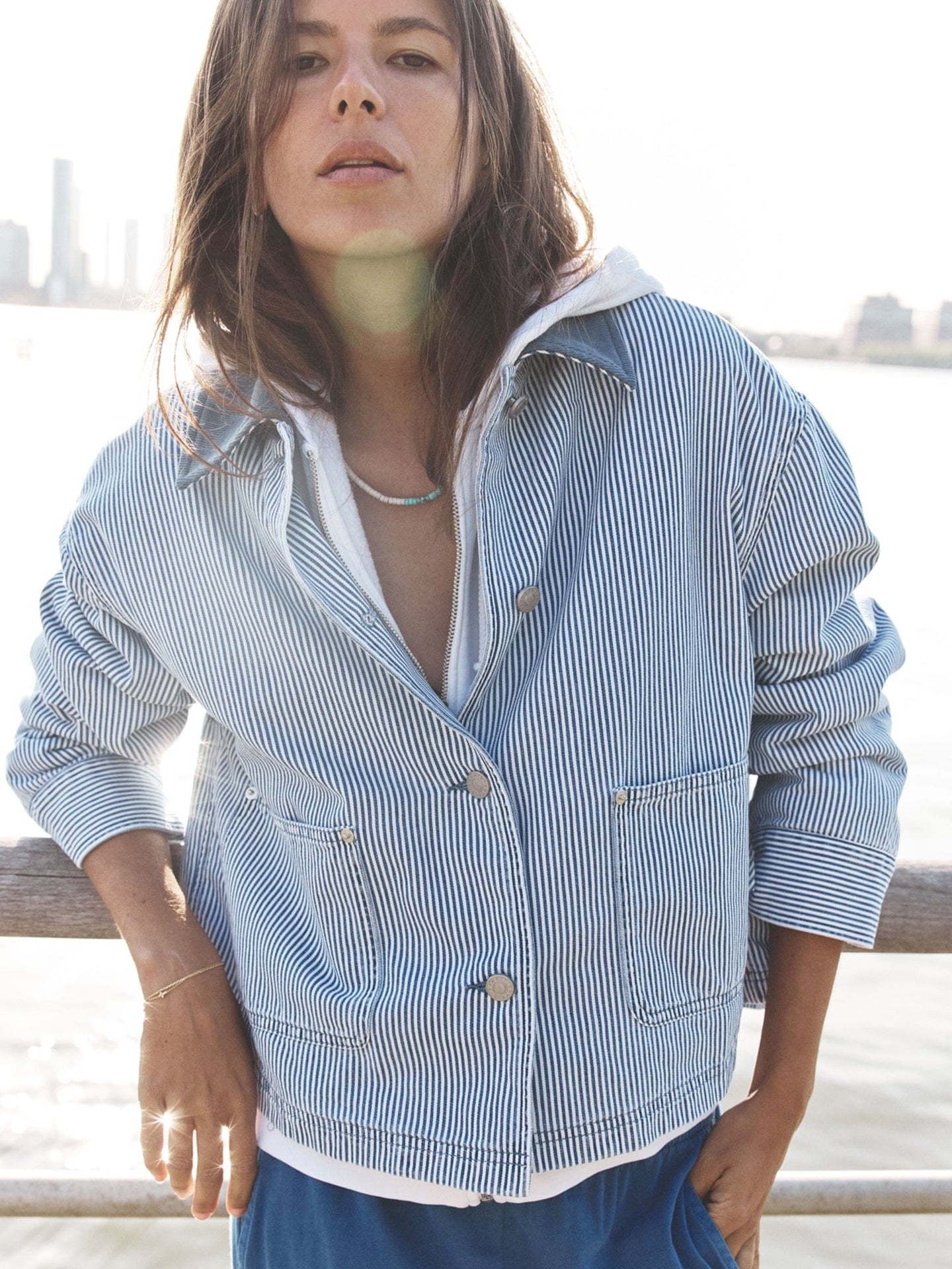 X2509 Jacket Blue Railroad Baldwin Denim Jacket Blue Railroad Baldwin Denim Jacket