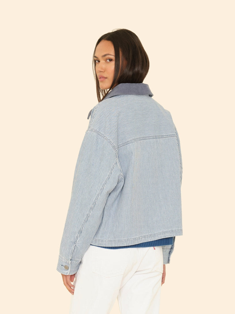 X2509 Jacket Blue Railroad Baldwin Denim Jacket Blue Railroad Baldwin Denim Jacket