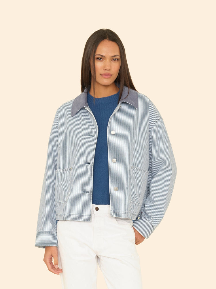 X2509 Jacket Blue Railroad Baldwin Denim Jacket Blue Railroad Baldwin Denim Jacket