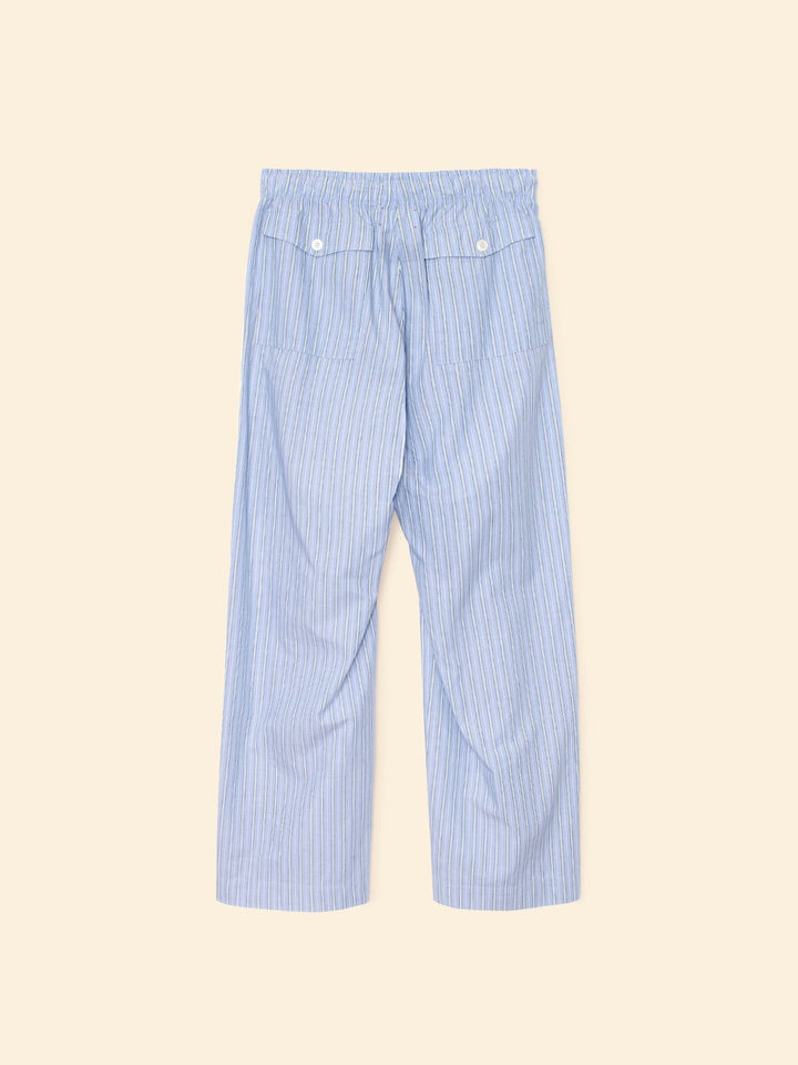 X2509 Pant Chambray Teal Stripe Brinna Pant Chambray Teal Stripe Brinna Pant