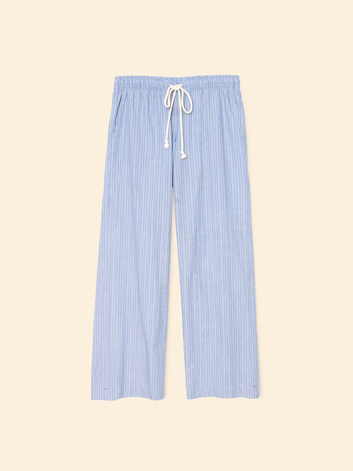 X2509 Pant Chambray Teal Stripe Brinna Pant Chambray Teal Stripe Brinna Pant